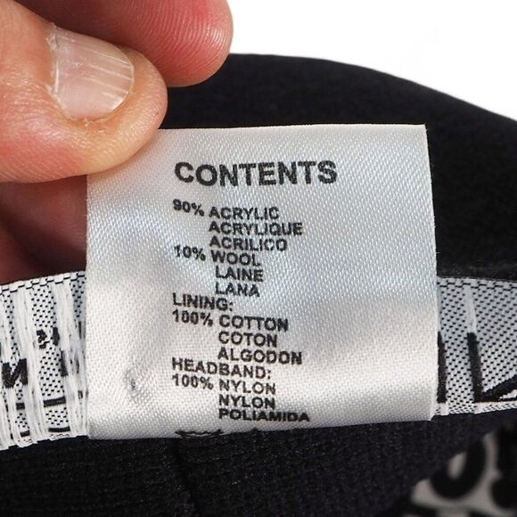 Kangol Cut + Paste Hardee Cadet Cap Hat Black CA01474 Unisex Small 6 3/4 - 6 7/8 - Picture 9 of 9